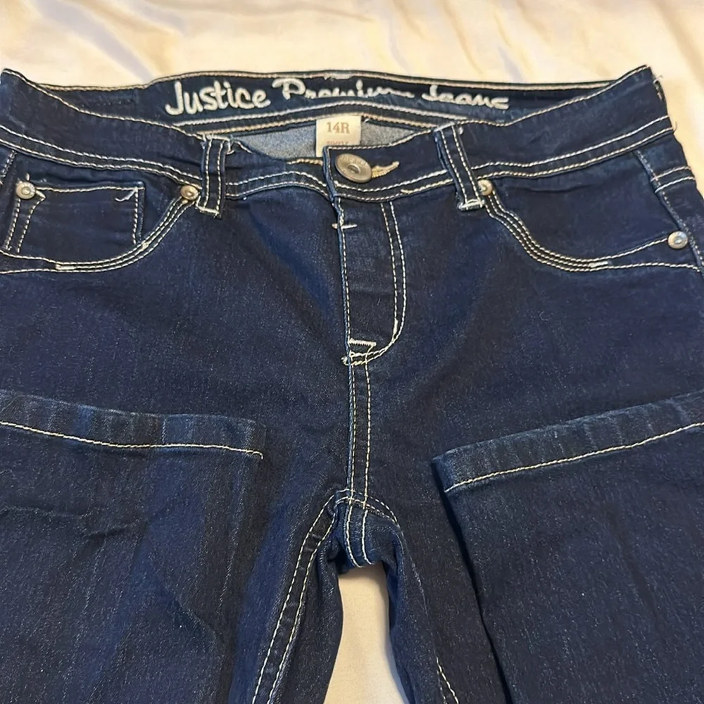 Girl’s Justice Skinny Jeans Size 14 Regular